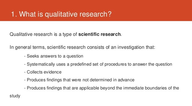 定性研究(Qualitative Research)